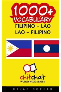 1000+ Filipino - Lao Lao - Filipino Vocabulary