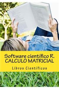 Software CientÃ­fico R. Calculo Matricial