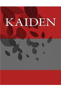 Kaiden