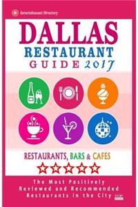 Dallas Restaurant Guide 2017