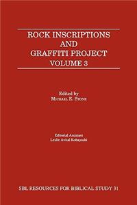 Rock Inscriptions and Graffiti Project, Volume 3