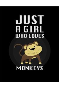 Just A Girl Who Loves monkeys