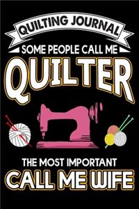 Quilting Journal