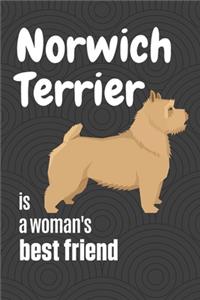 Norwich Terrier is a woman's Best Friend