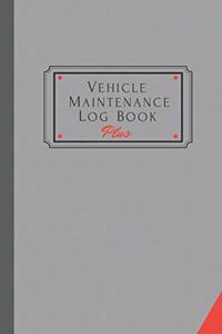 Vehicle Maintenance Log Book Plus