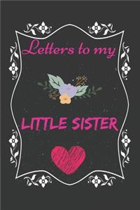 Letters To My little sister, Memory Book for little sister