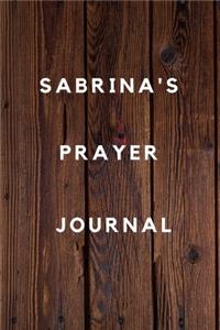 Sabrina's Prayer Journal