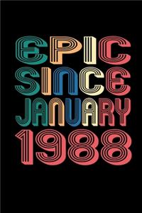 Epic Since January 1988