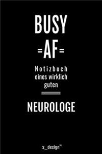 Notizbuch für Neurologen / Neurologe / Neurologin