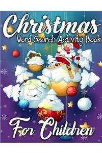 Christmas Word Search Activity Book for Children