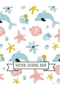Dolphin Coloring Book
