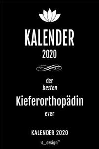 Kalender 2020 für Kieferorthopäden / Kieferorthopäde / Kieferorthopädin