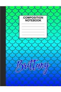 Brittany Composition Notebook