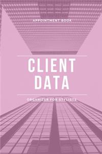 Client Data Organizer For Stylists