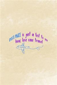 Distance Is Just A Test To See How Love Can Travel