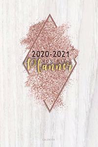 Monthly Planner Calender 2020-2021