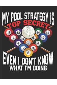 My Pool Strategy is Top Secret Even I Dont Know what Iam Doing