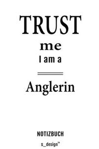 Notizbuch für Anglerin