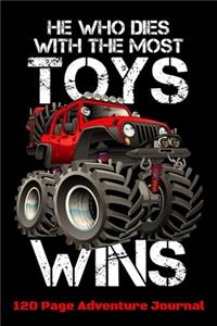 He Who Dies With The Most Toys Wins