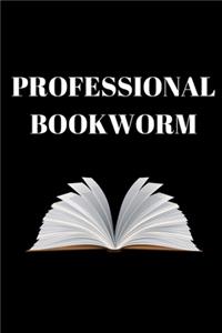 Professional Bookworm - Book Lover Journal