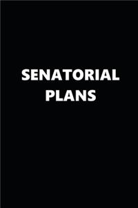 2020 Weekly Planner Political Theme Senatorial Plans Black White 134 Pages