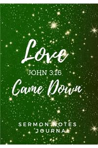 Sermon Notes Journal