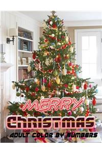Merry Christmas Adult Color By Numbers
