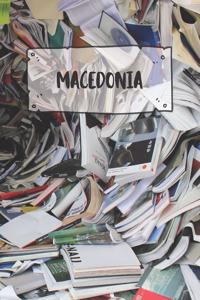 Macedonia: Ruled Travel Diary Notebook or Journey Journal - Lined Trip Pocketbook for Men and Women with Lines