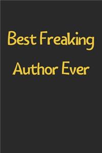 Best Freaking Author Ever