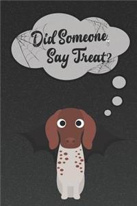English Pointer Lined Notebook