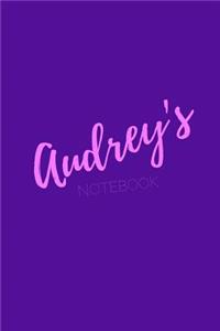 Audrey's Notebook