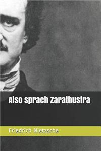 Also Sprach Zarathustra