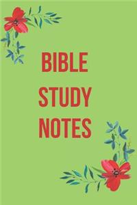 Bible Study Notes
