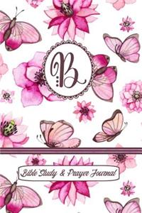 Monogram Bible Study & Prayer Journal - Letter B