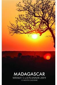 Madagascar Weekly 5 X 8 Planner 2019