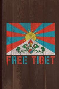 Free Tibet Journal Notebook