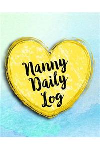 Nanny Daily Log