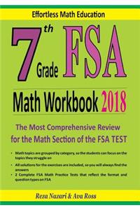 7th Grade FSA Math Workbook 2018
