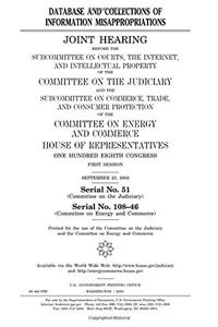 Database and Collections of Information Misappropriations