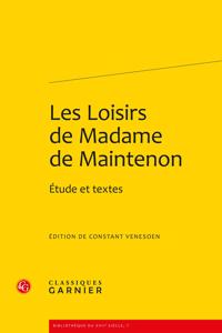 Les Loisirs de Madame de Maintenon