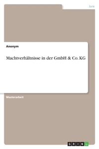 Machtverhältnisse in der GmbH & Co. KG