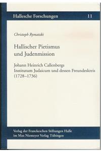Hallischer Pietismus Und Judenmission