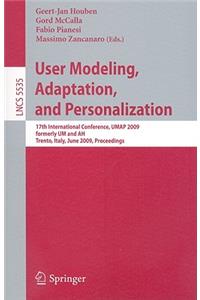 User Modeling, Adaptation, and Personalization