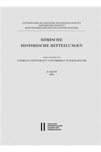 Romische Historische Mitteilungen 58 Band 2016