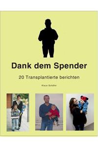 Dank dem Spender