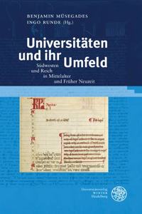 Universitaten Und Ihr Umfeld