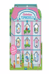 Trotsch Stickerbuch Mein glitzerndes Stickerhaus: Stickerbuch Beschaftigungbuch