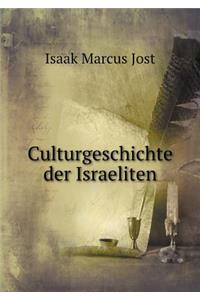 Culturgeschichte Der Israeliten