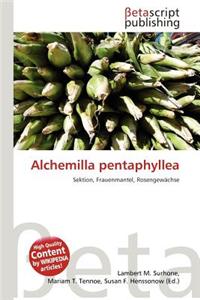 Alchemilla Pentaphyllea