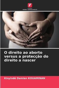 O direito ao aborto versus a protecção do direito a nascer